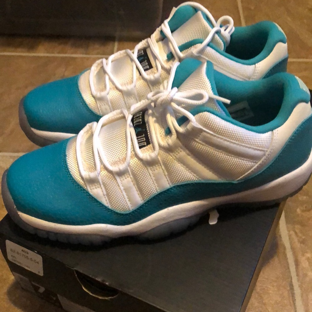 Rare Size 7Y - Jordan 11 Retro Aqua’s